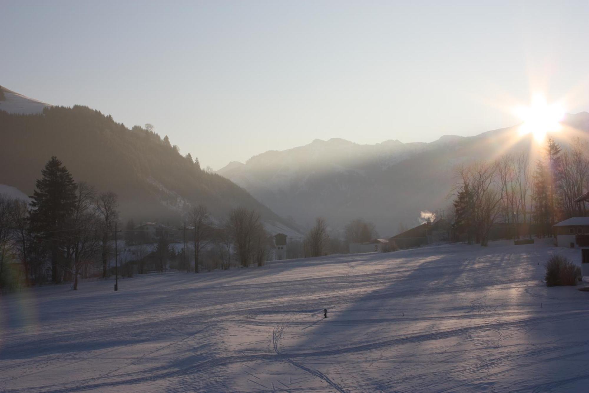 Alpenblick Schattwald Exterior foto